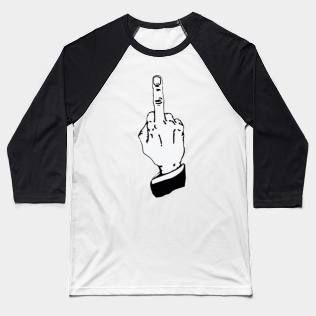 FU*K JOBS! Baseball T-Shirt by travisbergsgaard